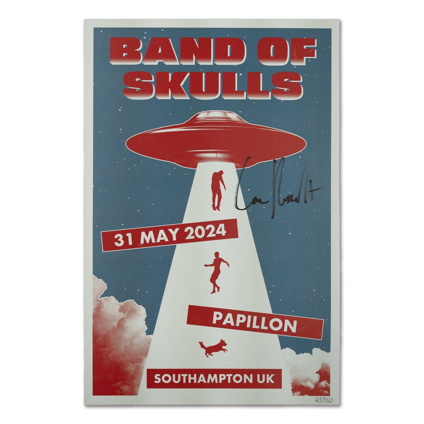 Band of Skulls Southampton Poster (Signed)