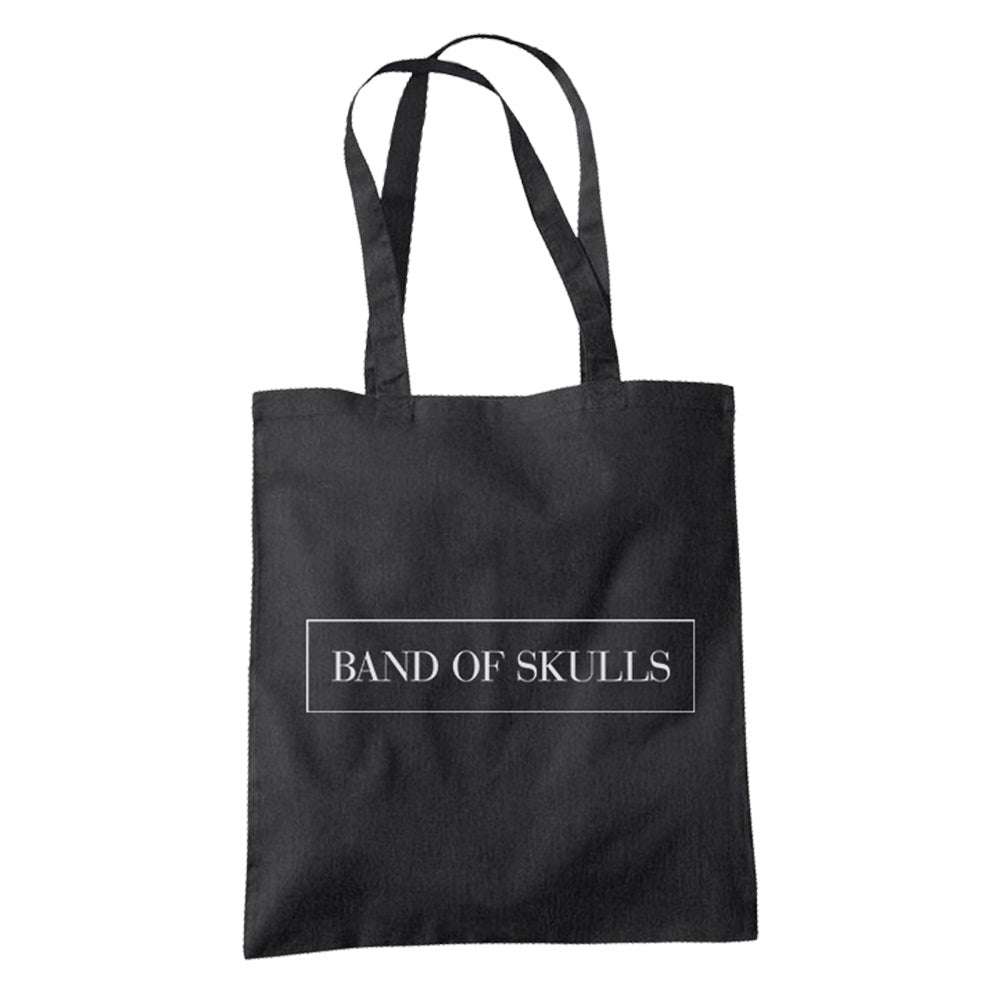 Band Of Skulls Logo Black Tote Bag