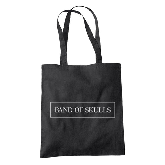 Band Of Skulls Logo Black Tote Bag