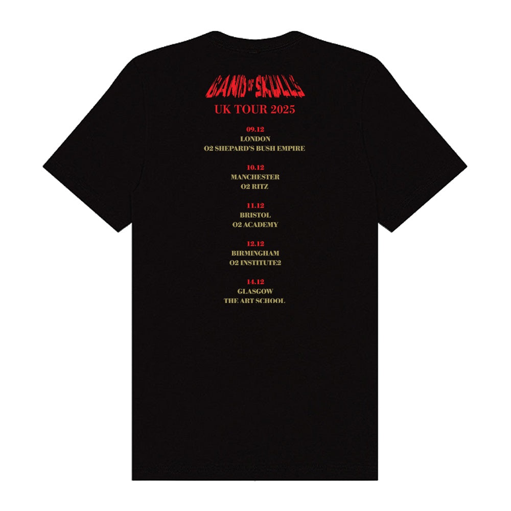 Hot Rod 2025 UK Tour Black T-Shirt