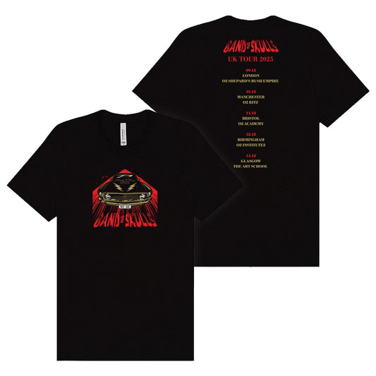 Hot Rod 2025 UK Tour Black T-Shirt