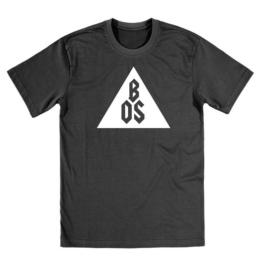 White Triangle Black T-Shirt